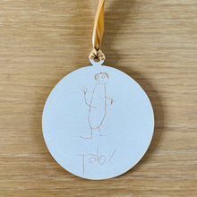 Load image into Gallery viewer, Children’s Drawing Engraved  Wooden Token
